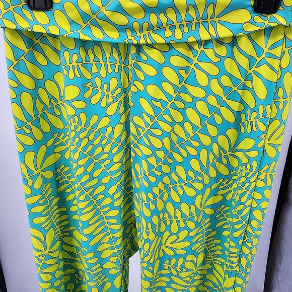 Trina Turk Womens Small Trellis Swim spa Pants Nylon Spandex MSRP $168 NEW - Picture 2 of 6